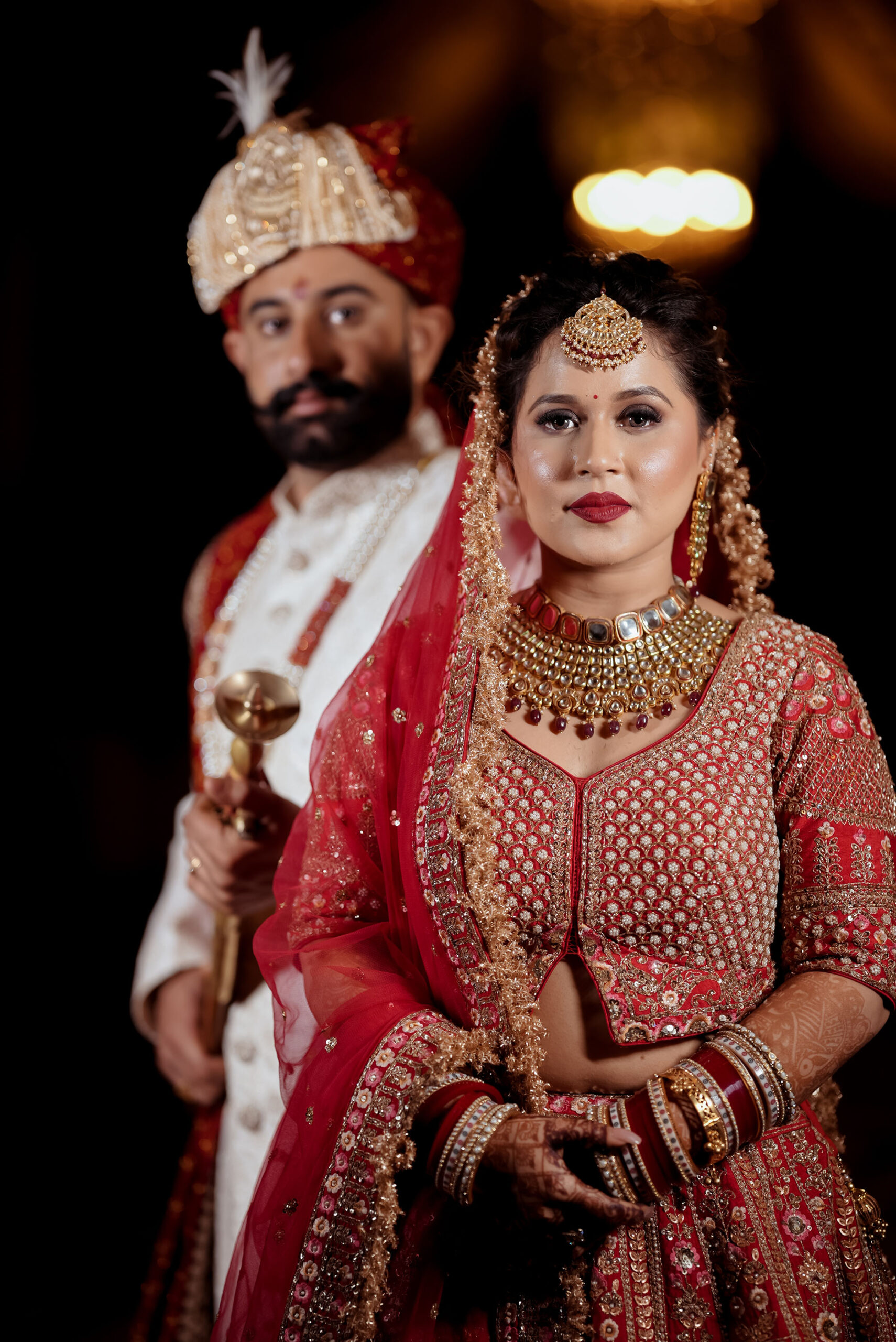 Pretty Nepali Bride's wedding day look ✨ ⭐️Bride | Indian wedding bride,  Indian wedding photography, Indian wedding photography couples